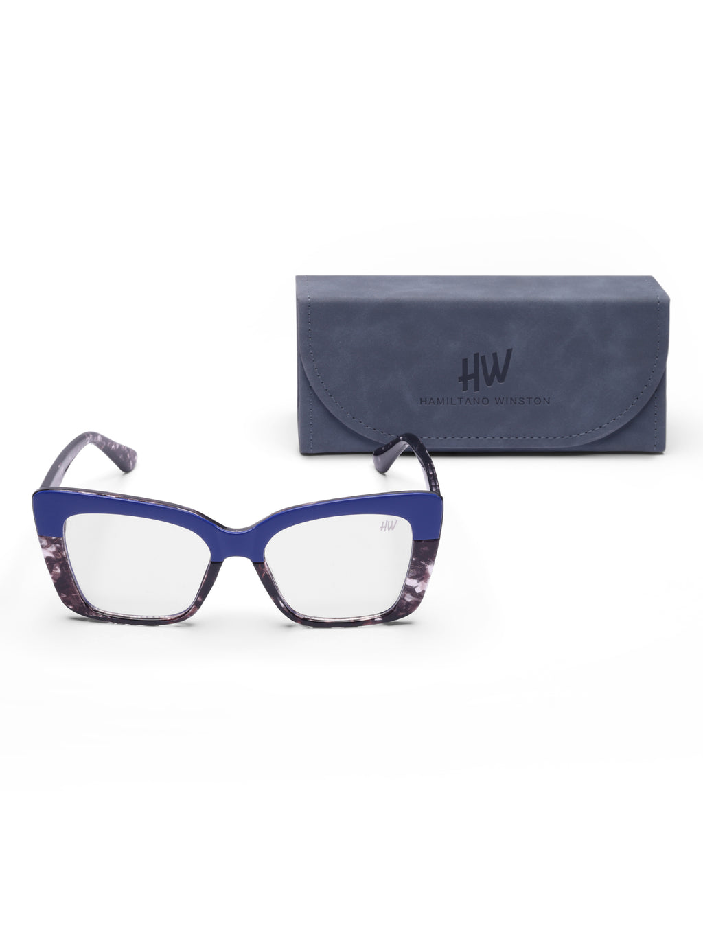 Women's Oversize Blue Optical Frame