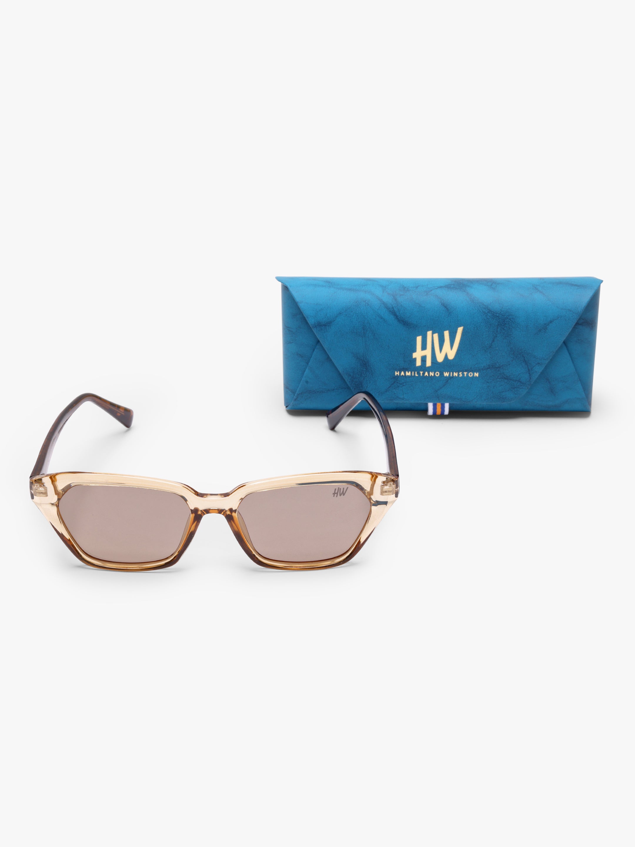 Vayra Brown UV Protected Womens Sunglasses