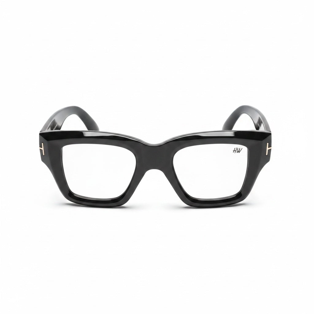 Gladiator Mens Black Transparent Sunglasses
