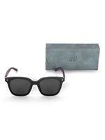 Unisex Polarized UV Protected Black Rectangular