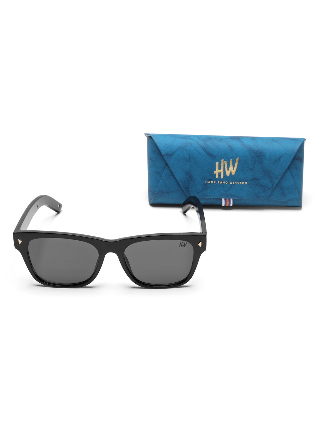Kaelix UV Protected Wayfarer Men Sunglasses Black