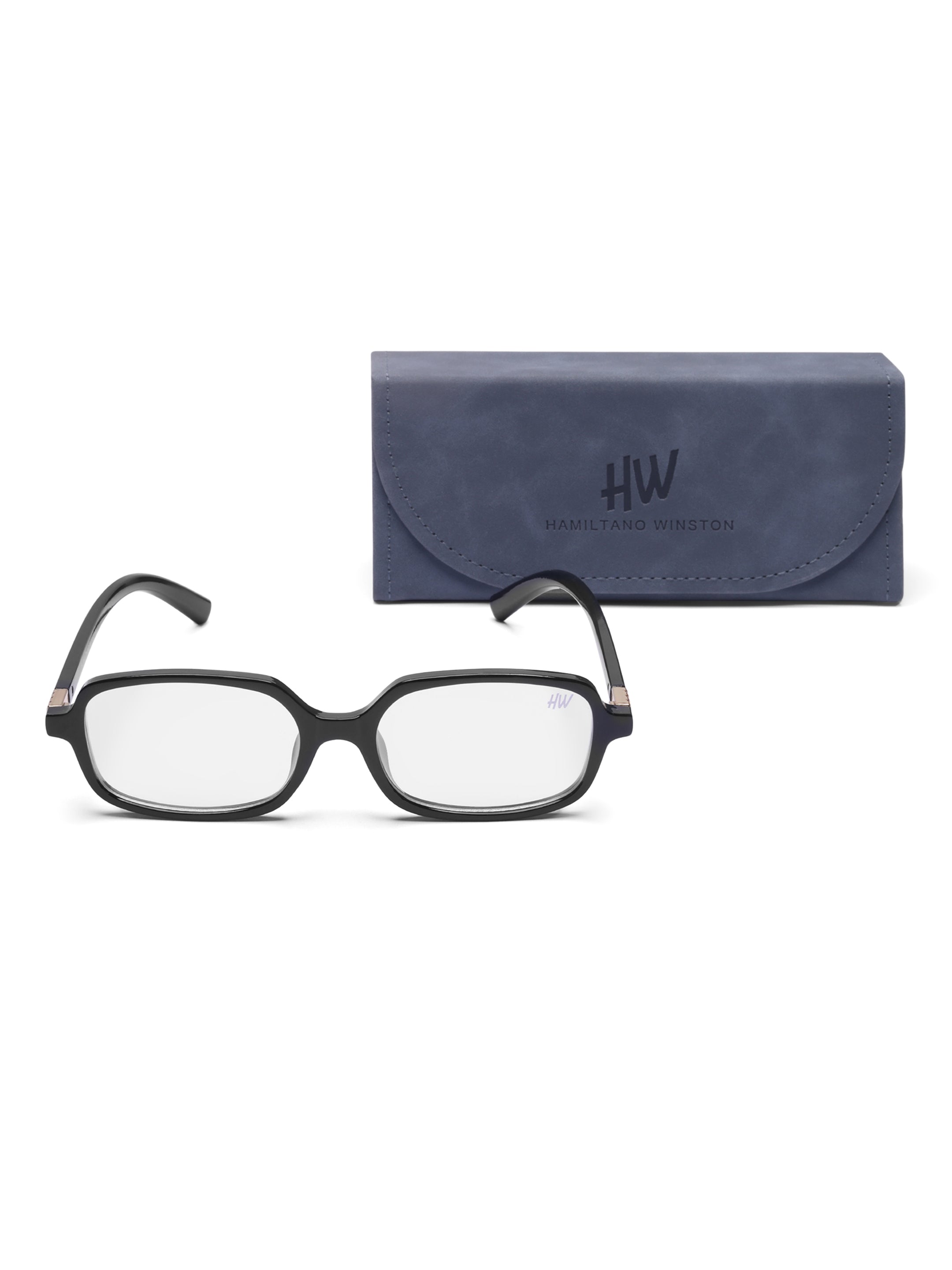Women's Small Rectangle Transparent Frame