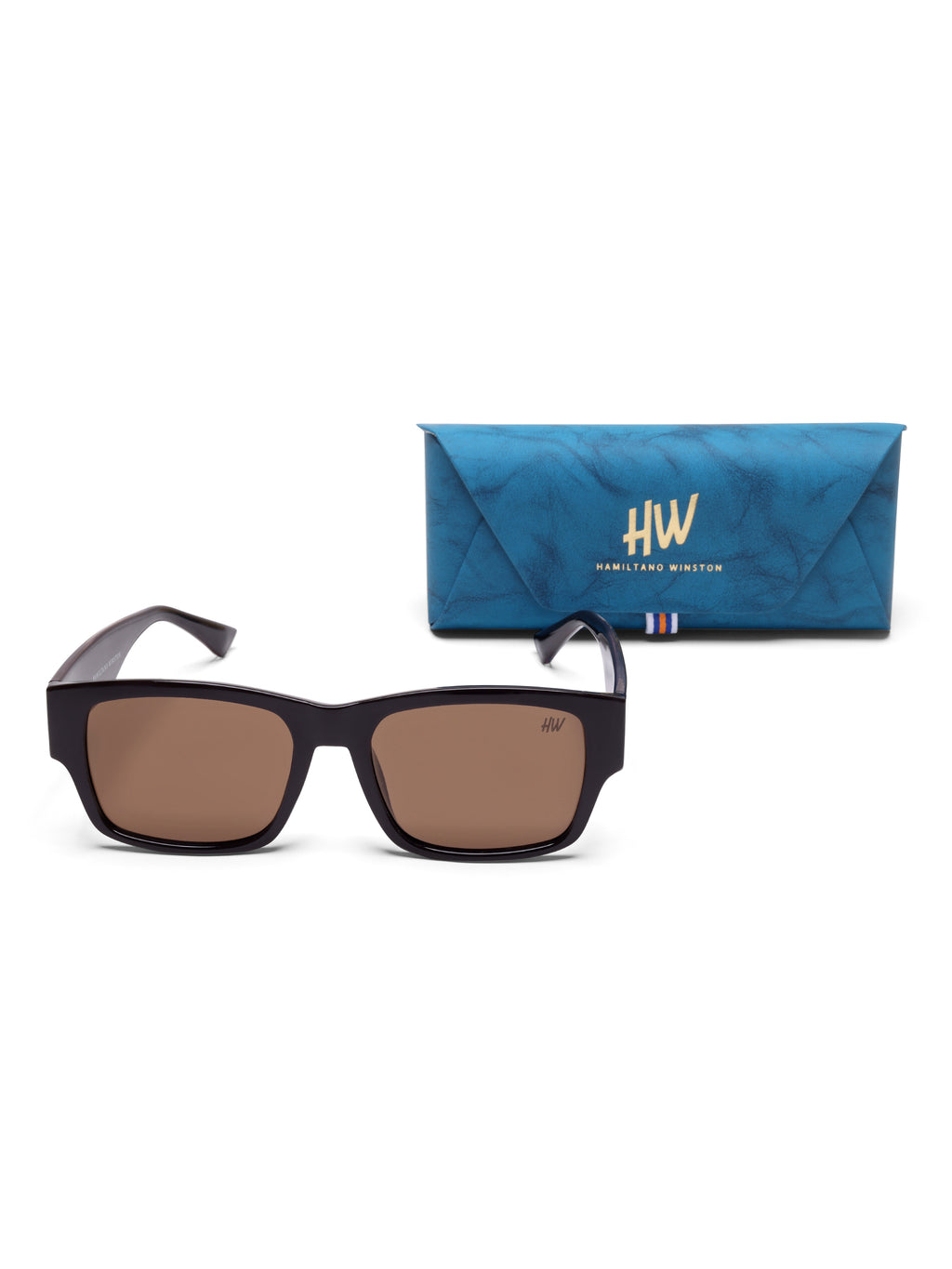 Rogue Brown Wayfarer Mens Sunglasses