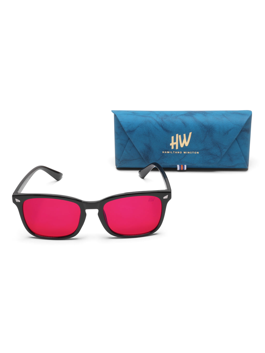 Zorven Wayfarer Red Men Sunglasses