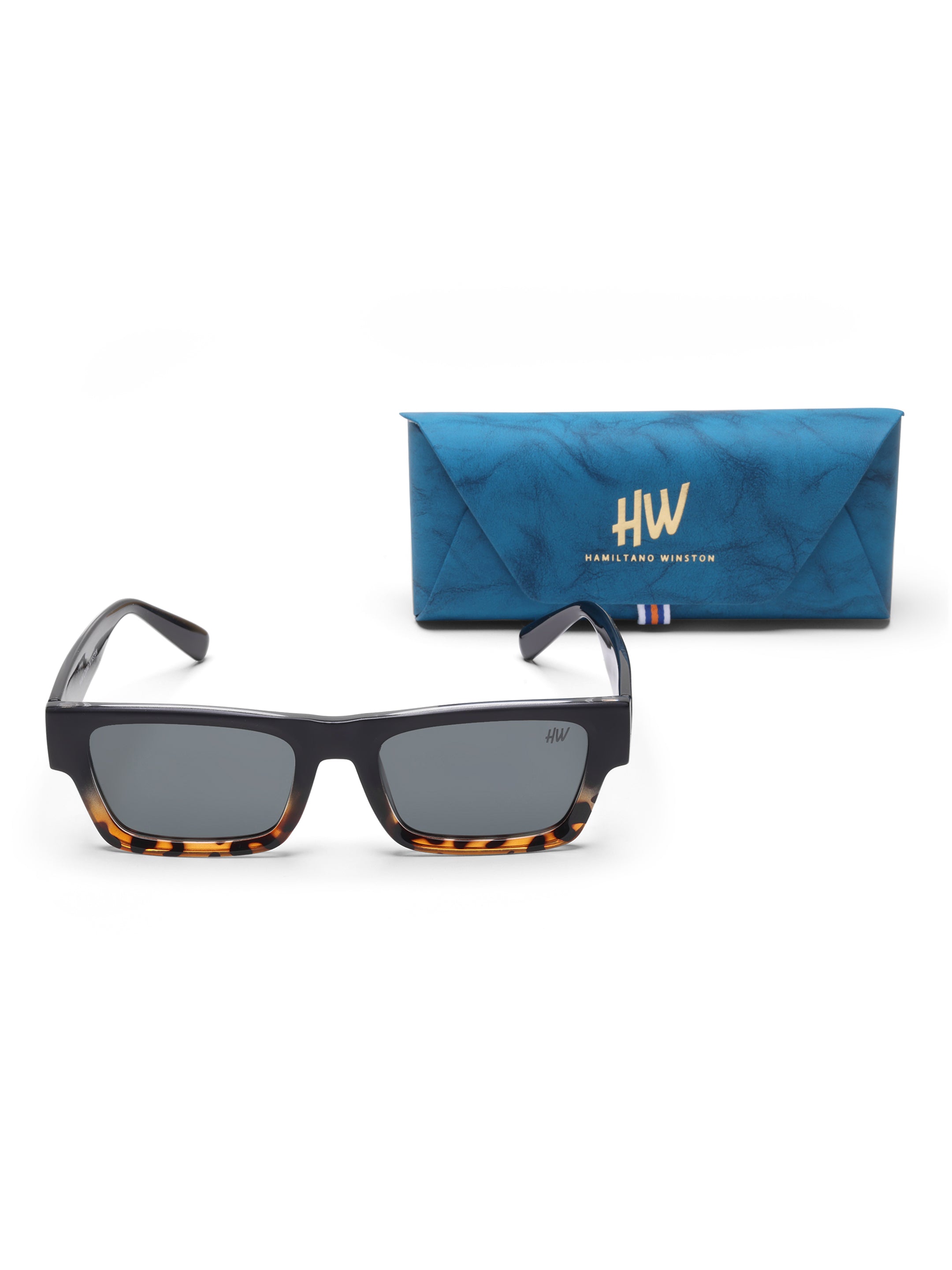 Raxon Black Wayfarer Mens Sunglasses