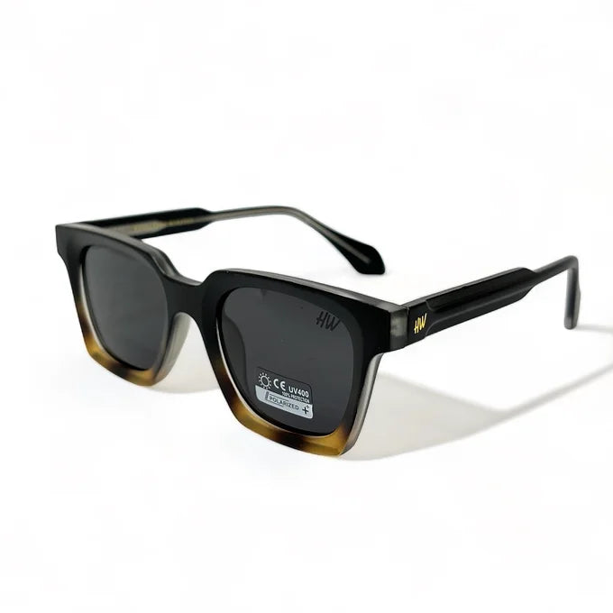 HW MENS BLACK LEOPARD