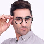Hw unisex aviator optical