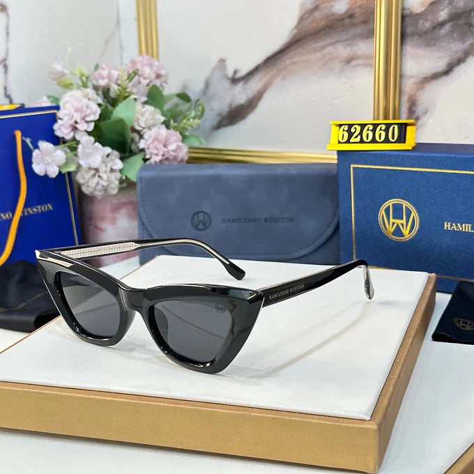 Black cateye polarized