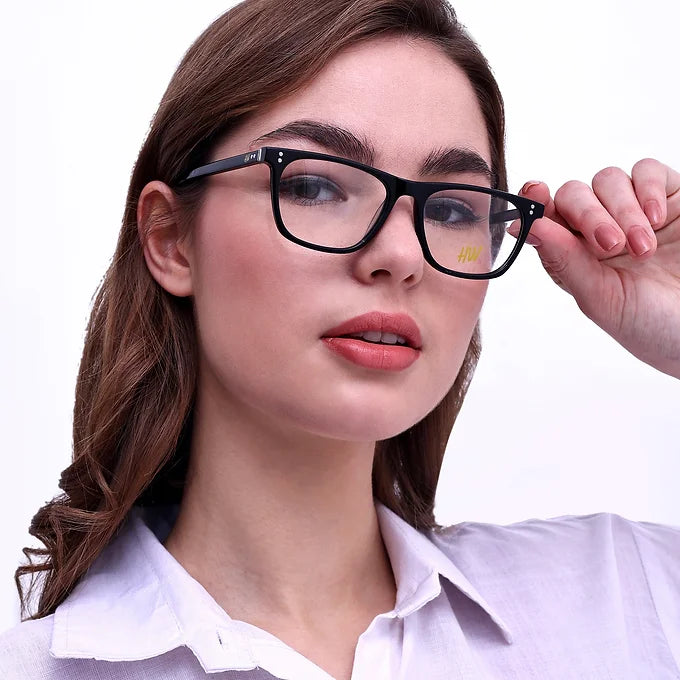 Hw black wayfarer optical