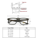 Hw grey wayfarer optical