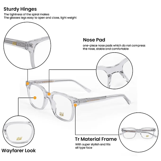 Hw transparent white optical