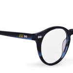 Hw blue dual shade round optical