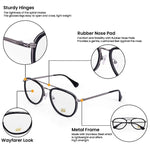 Hw unisex aviator optical