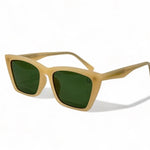 Nude pink 100% polarized quirky wayfarer