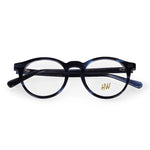 Hw blue dual shade round optical