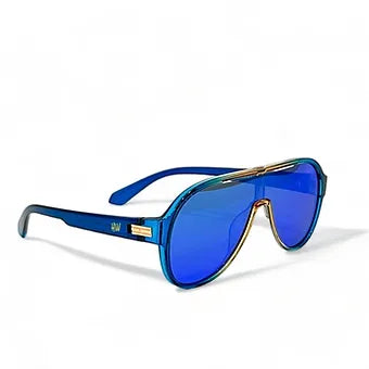 Blue Aviator Reflectors