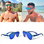 Blue Aviator Reflectors