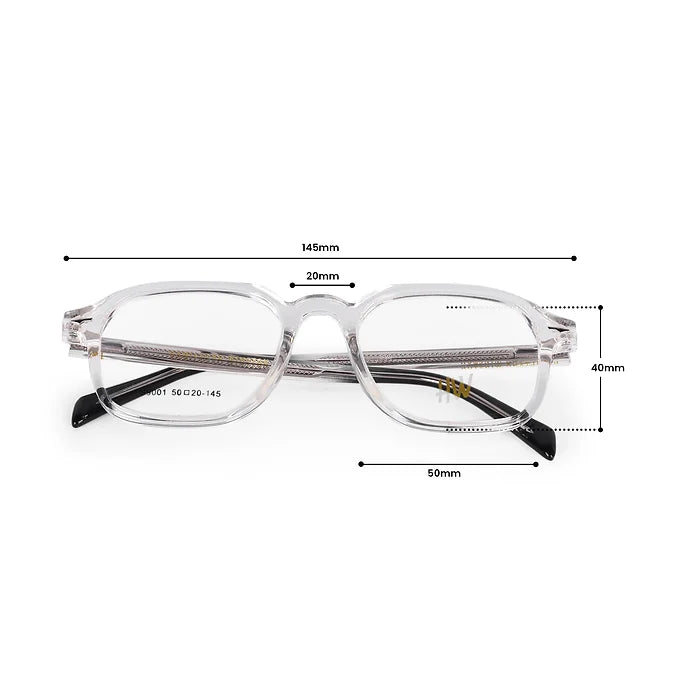 Hw unisex hexagon optical