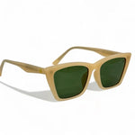 Nude pink 100% polarized quirky wayfarer