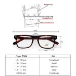Hw leopard wayfarer optical