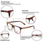 Hw brown dual shade optical