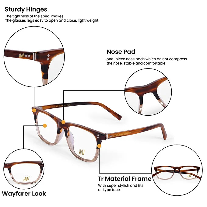 Hw brown dual shade optical