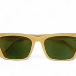 Nude pink 100% polarized quirky wayfarer