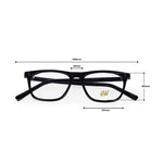 Hw black wayfarer optical
