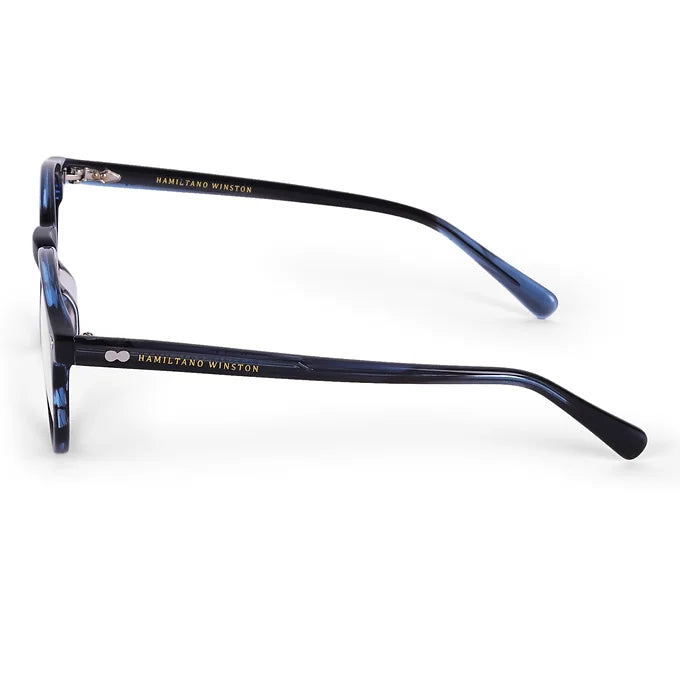 Hw blue dual shade round optical