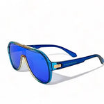 Blue Aviator Reflectors