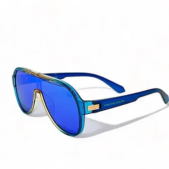 Blue Aviator Reflectors