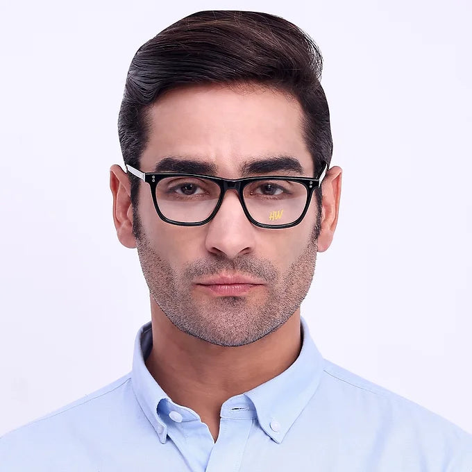 Hw black wayfarer optical