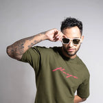 Nude pink 100% polarized quirky wayfarer