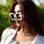 White catty oversized