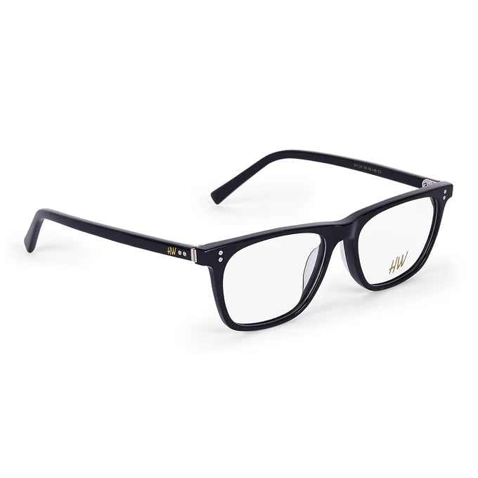 Hw black wayfarer optical