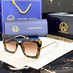 Leopard frame Brown lens