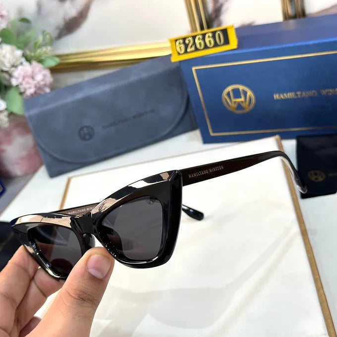 Black cateye polarized