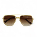 Brown metal wayfarer