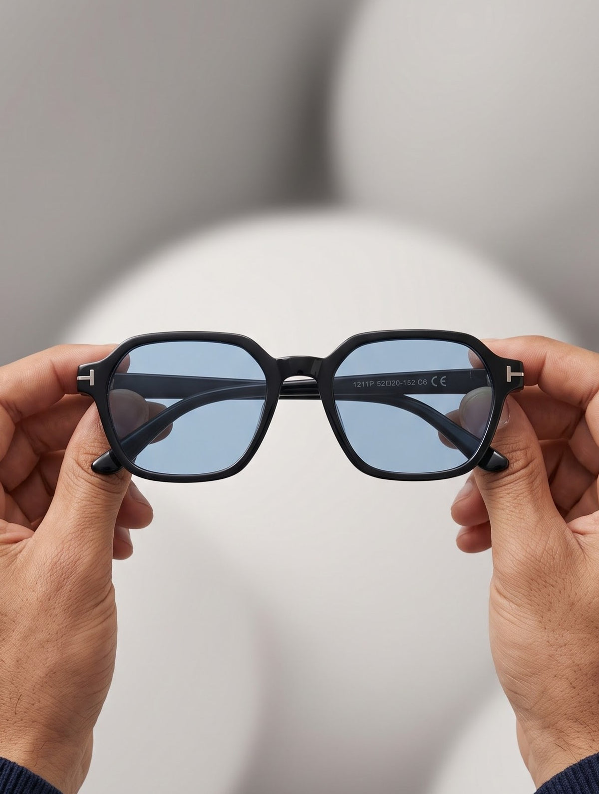Galaxy Blue Uv-Protected Men Sunglasses