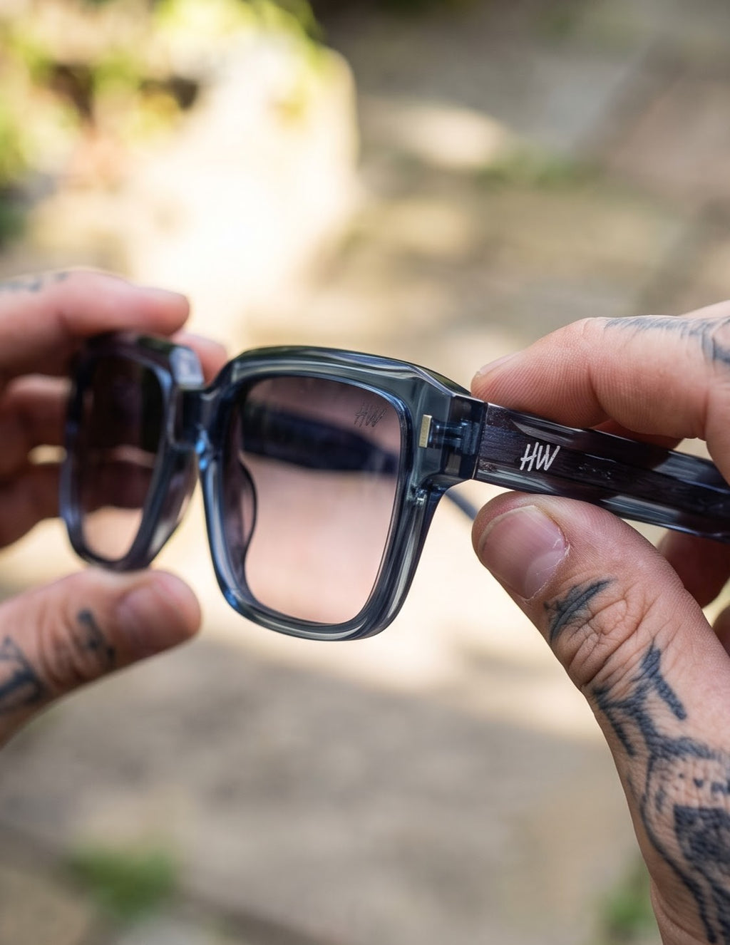 Hero Blue Wayfarer Uv-Protected Men Sunglasses