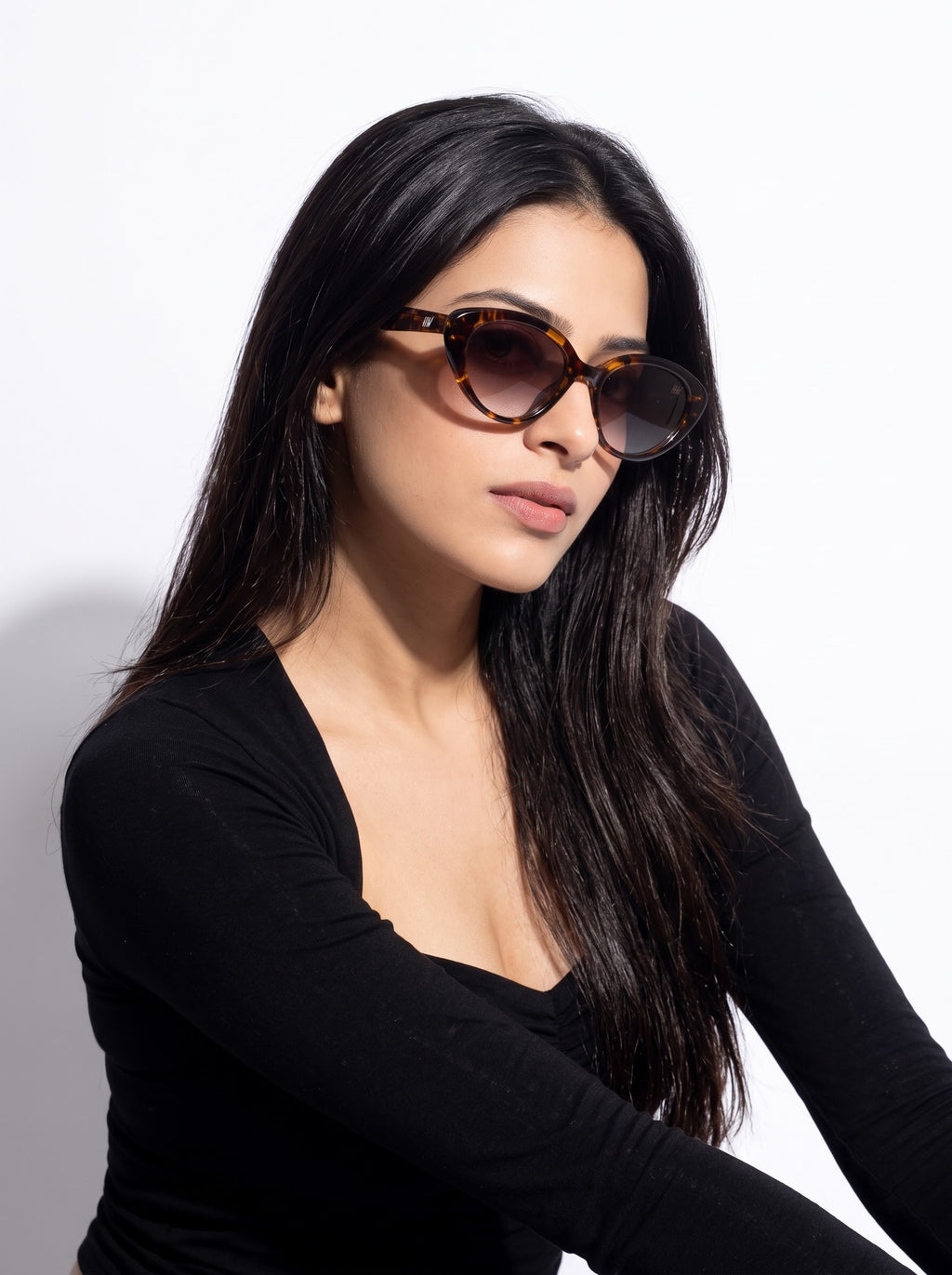 Catty Leopard Brown Women Sunglasses