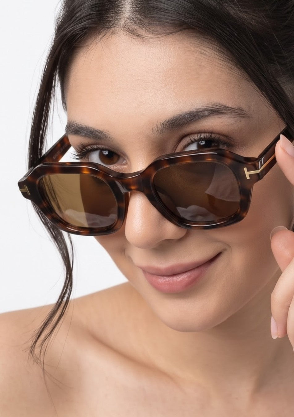 Luxe Blue-Grey Wayfarer Women Sunglasses