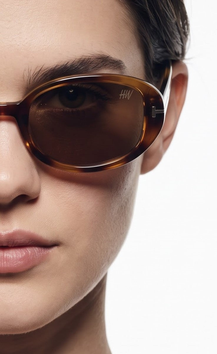 Trending Oval Brown Women Sunglasses