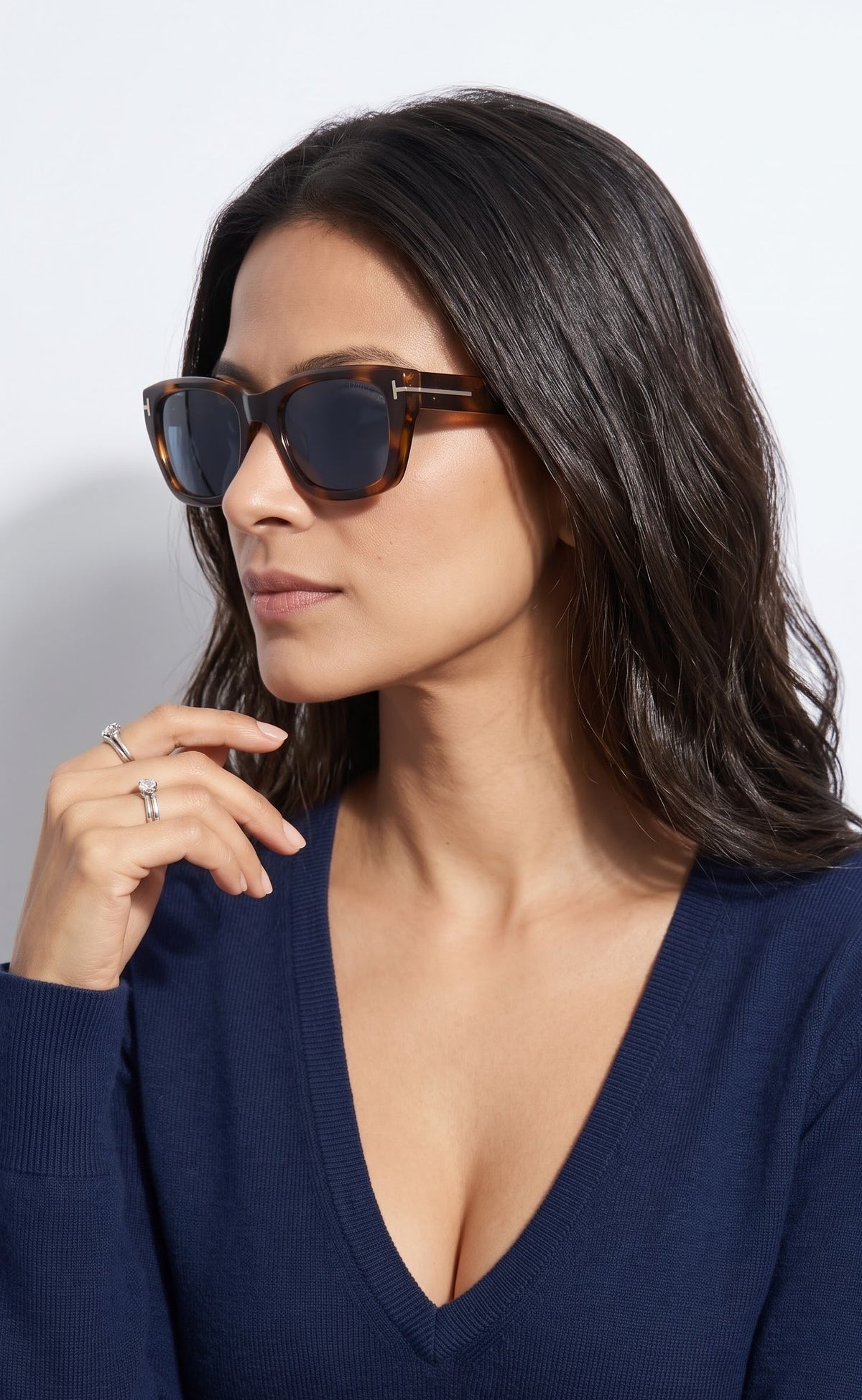Luxe Leopard Blue Uv-Protected Women Sunglasses