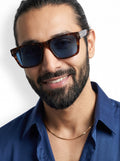 Trending Blue Wayfarer Men Sunglasses