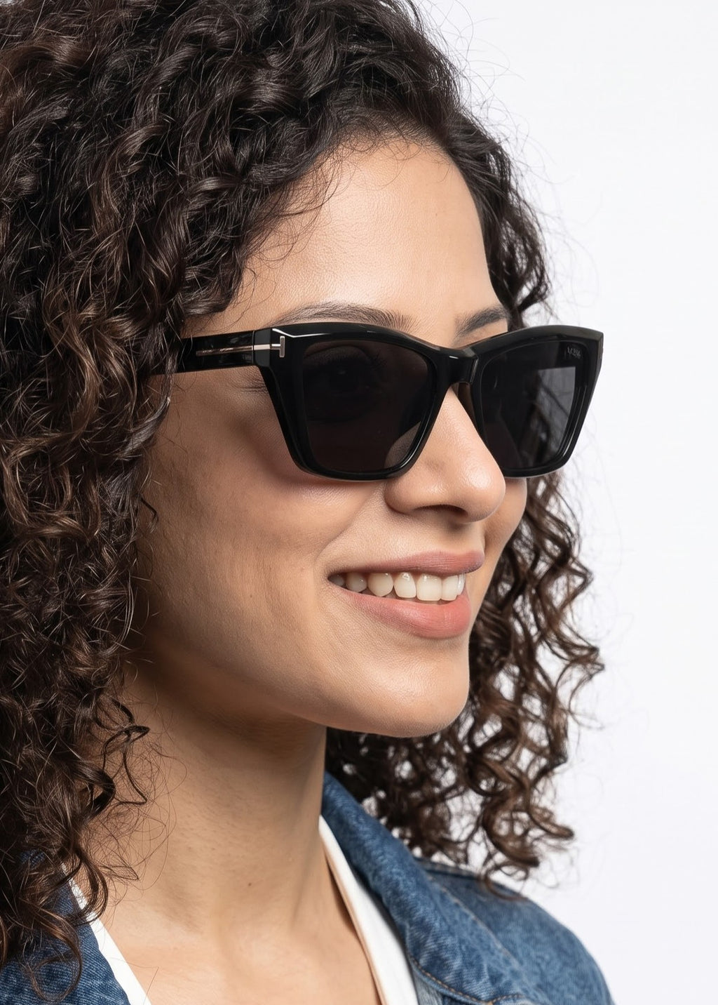 Catty Black Women Sunglasses
