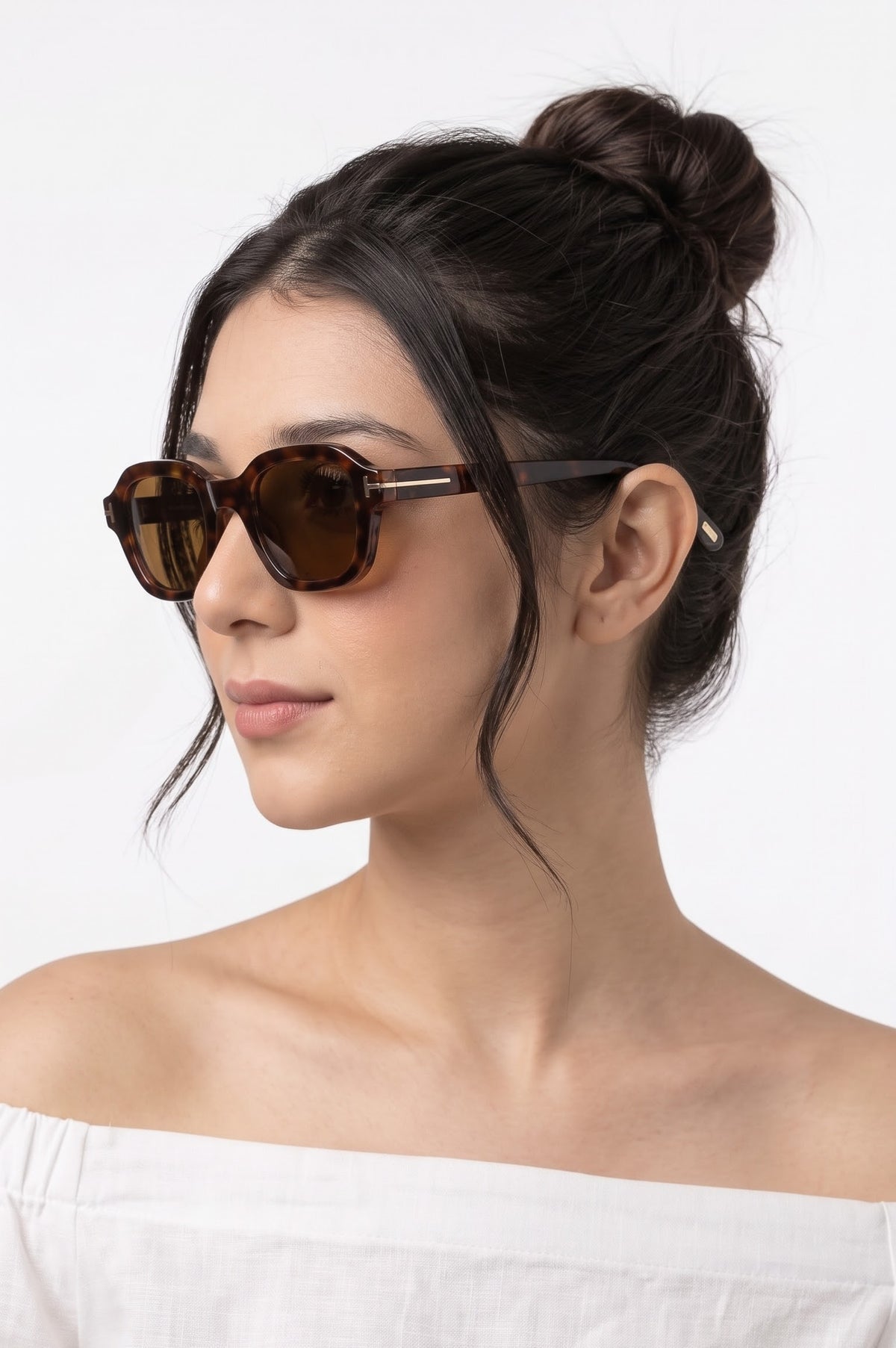 Luxe Blue-Grey Wayfarer Women Sunglasses