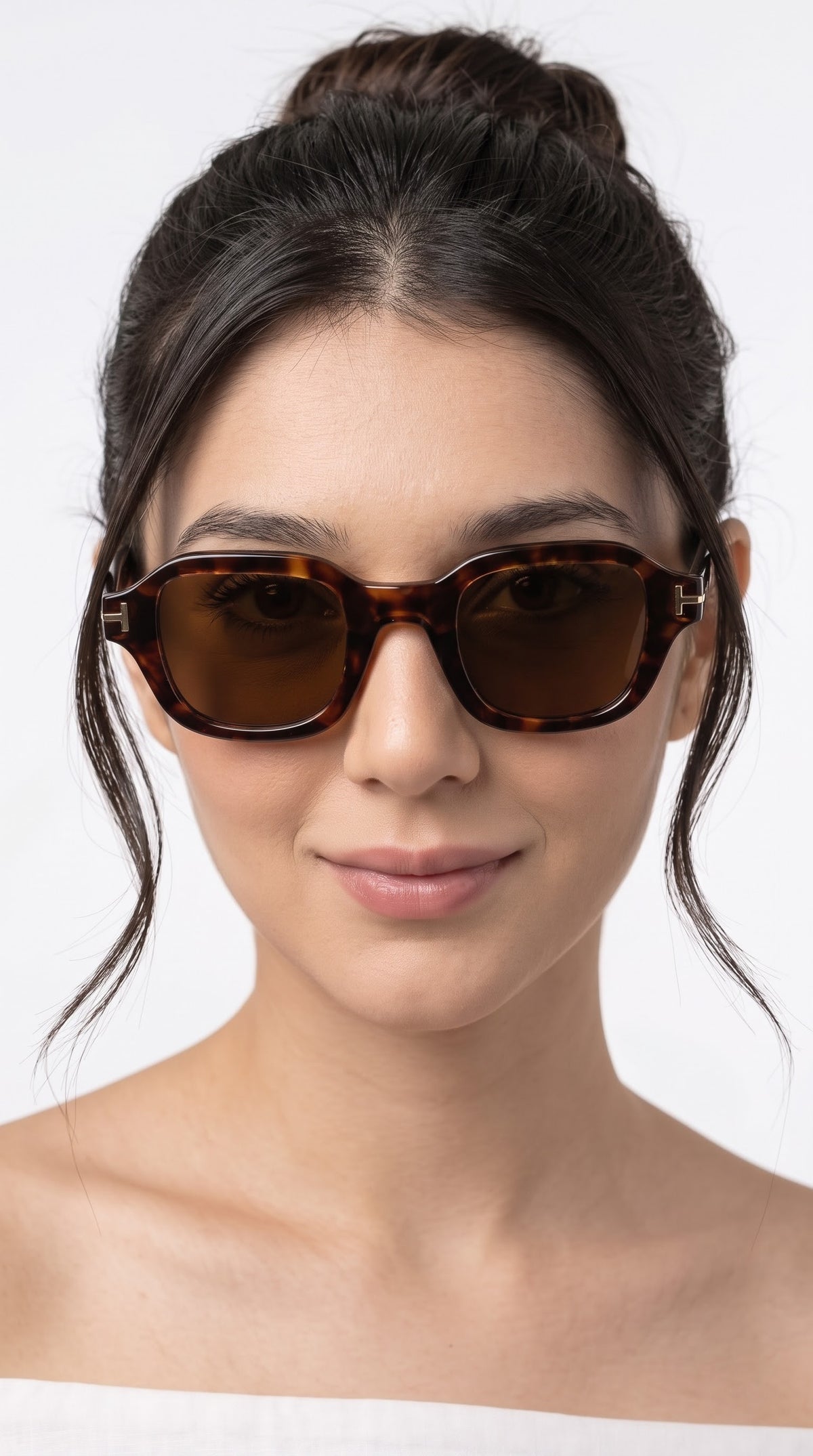 Luxe Blue-Grey Wayfarer Women Sunglasses