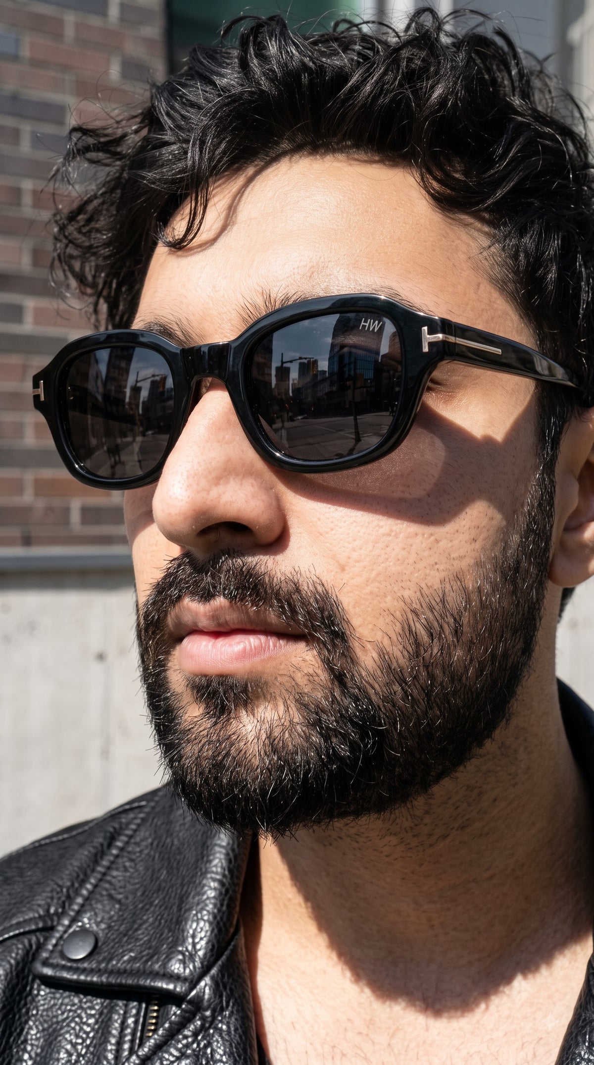 Supreme Black Uv-Protected Men Sunglasses