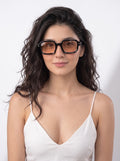 High On Trend Black Peach Women Sunglasses